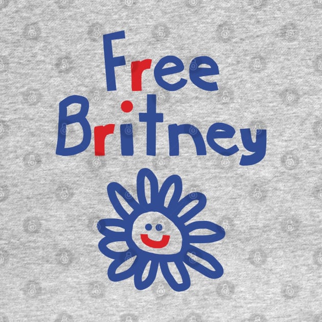 Free Britney and Daisy Smiley Face by ellenhenryart